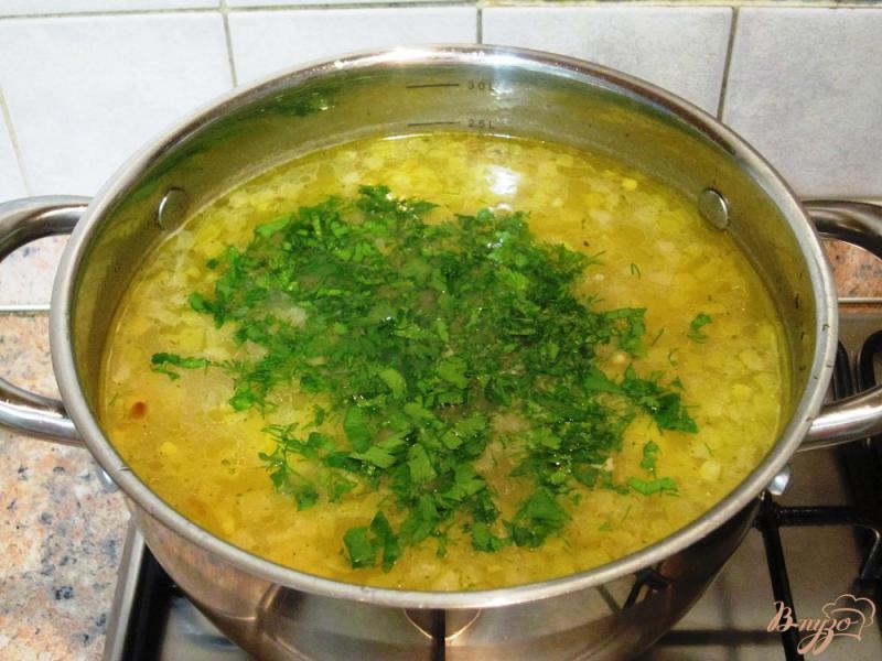 Фото приготовление рецепта: Суп с нутом и картофелем шаг №9