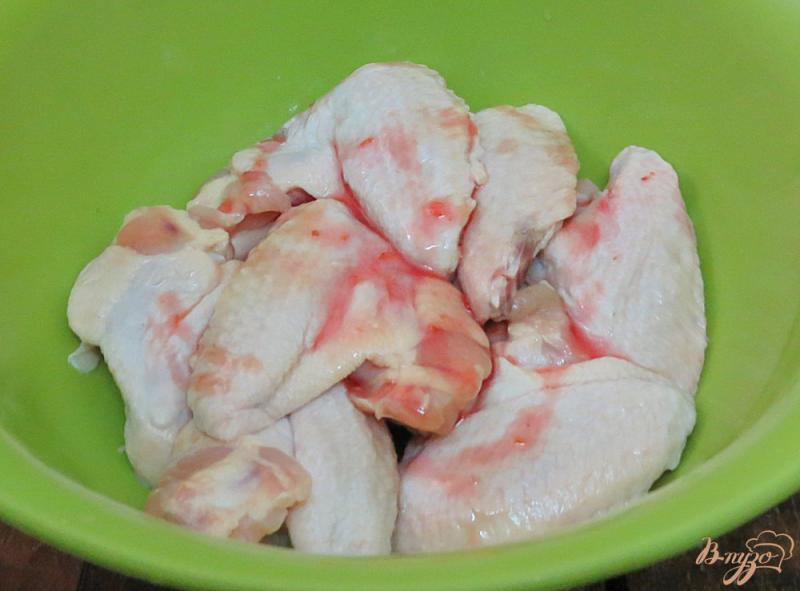 Фото приготовление рецепта: Куриные крылышки *лакированные*. шаг №2
