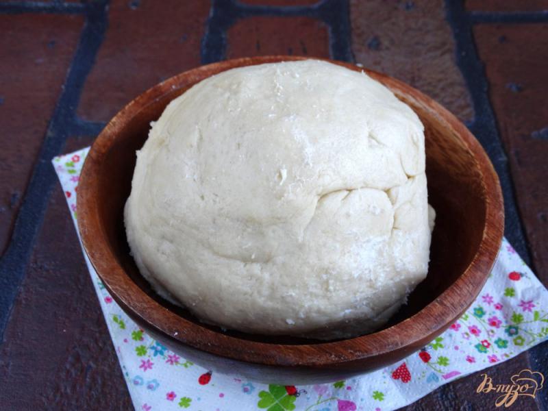Фото приготовление рецепта: Сладкое творожное тесто для пирогов шаг №4