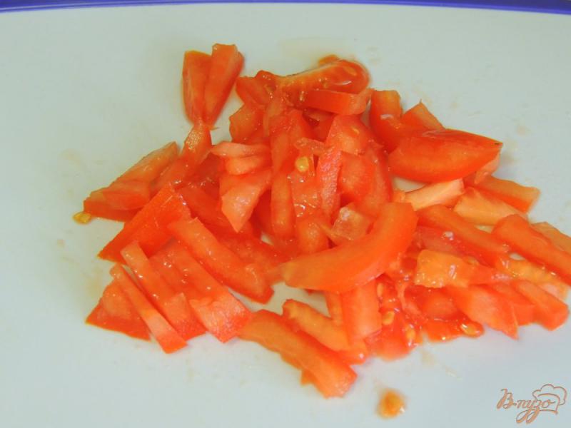 Фото приготовление рецепта: Салат из свежих овощей шаг №6