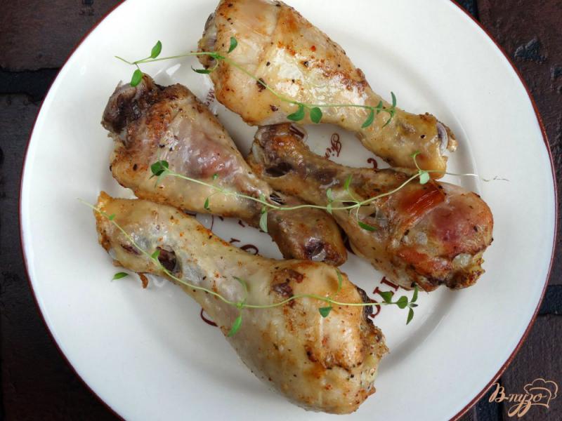 Фото приготовление рецепта: Куриные голени в маринаде Бурбон шаг №6