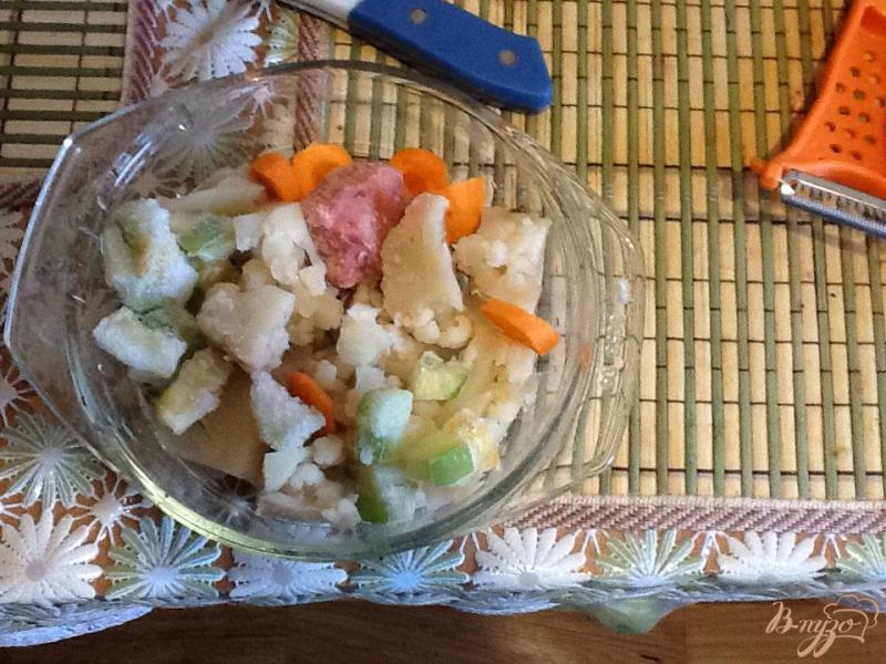 Фото приготовление рецепта: Детское овощное пюре из кабачков шаг №2