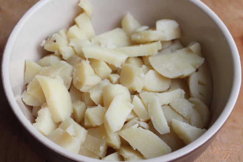 Фото приготовление рецепта: Минтай с картофелем в рукаве шаг №1