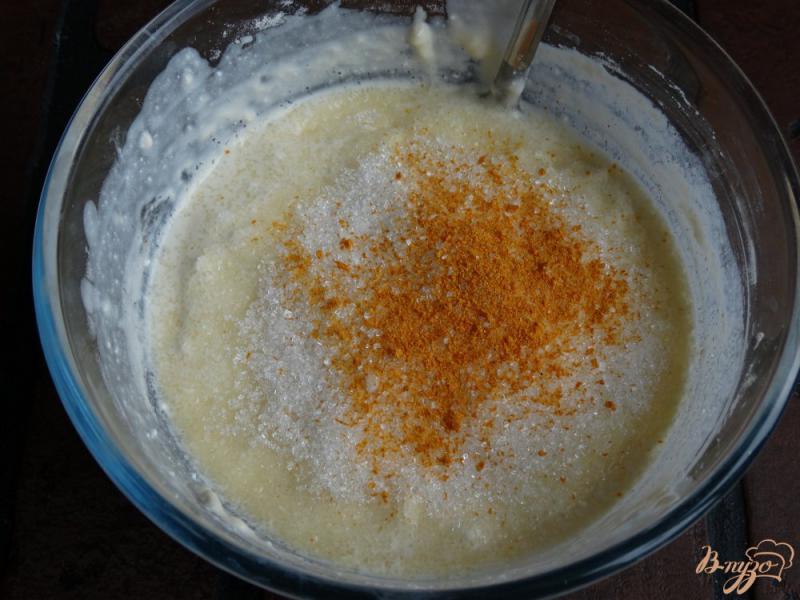 Фото приготовление рецепта: Творожно-апельсиновые Барни шаг №6