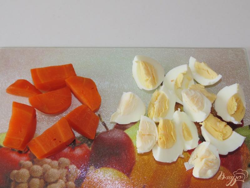 Фото приготовление рецепта: Яично-морковный паштет шаг №1