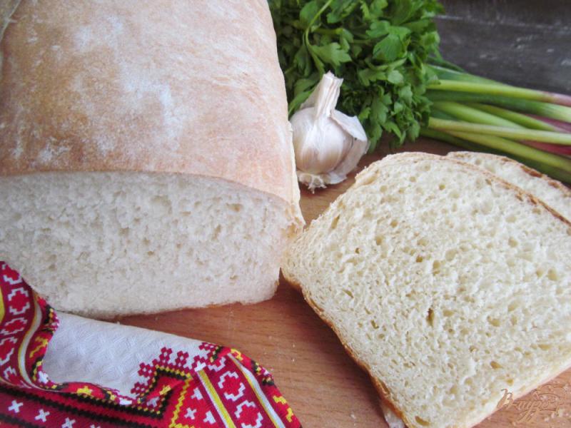 Фото приготовление рецепта: Белый хлеб без сахара шаг №9