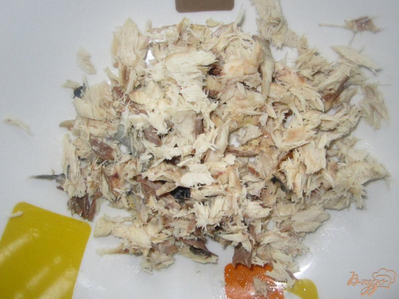 Фото приготовление рецепта: Рыбный паштет с яйцом шаг №1