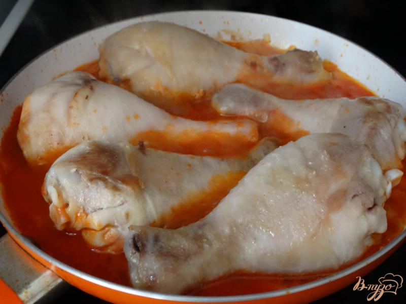 Фото приготовление рецепта: Куриные голени по-средиземноморски шаг №5