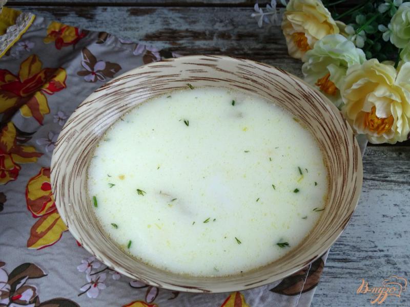 Фото приготовление рецепта: Сырный суп в мультиварке шаг №9