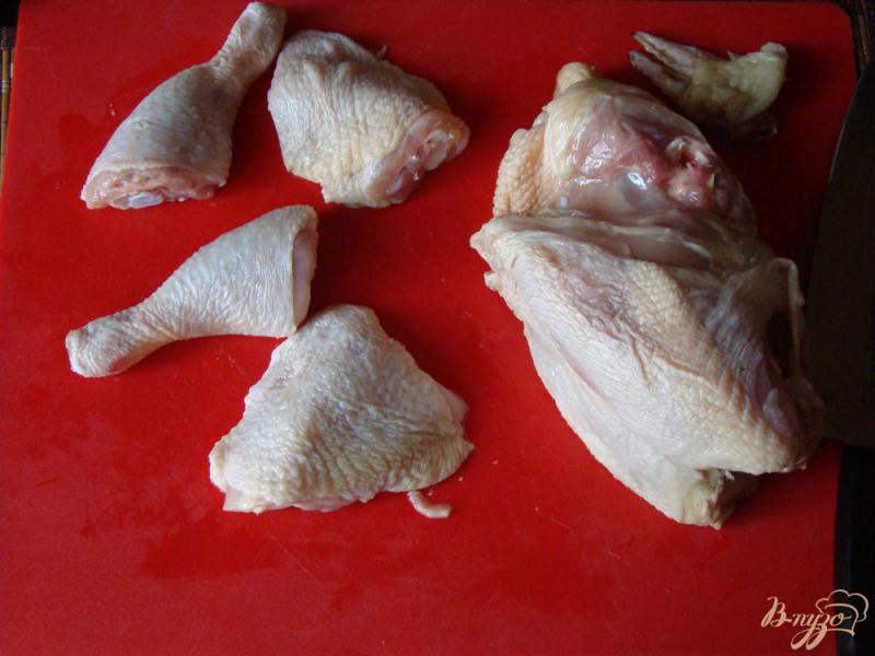 Фото приготовление рецепта: Курица в томатно-медовой глазировке шаг №1