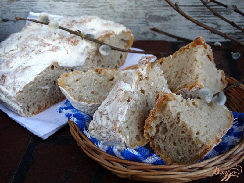 Фото приготовление рецепта: Хлеб без замеса шаг №13