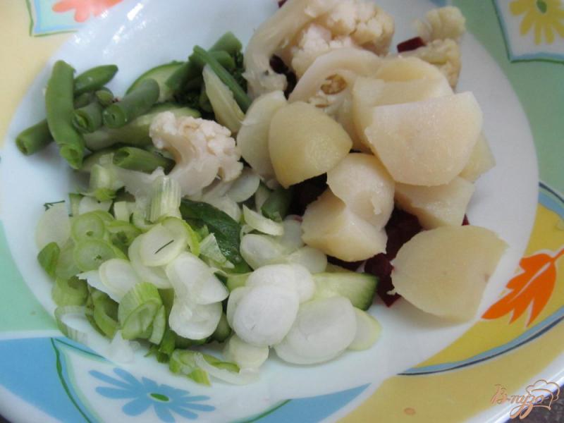 Фото приготовление рецепта: Летний овощной салат шаг №3