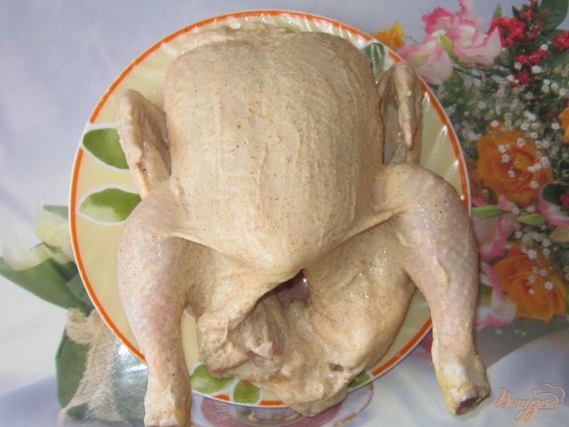 Фото приготовление рецепта: «Курица в гнезде» на ужин шаг №2
