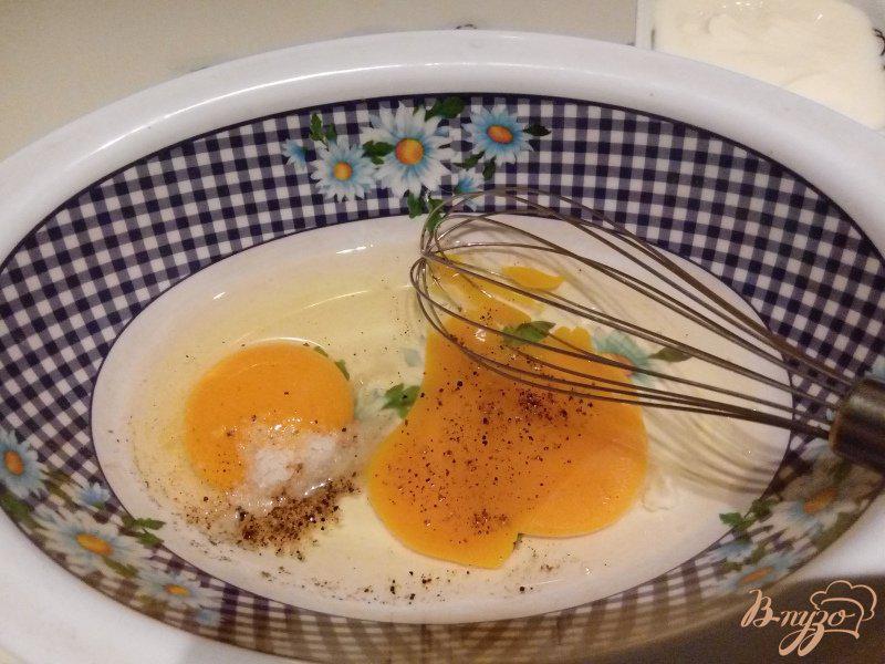 Фото приготовление рецепта: Омлет с цветной капустой, картофелем и брынзой шаг №4