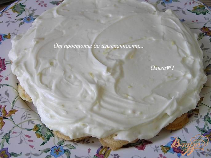 Фото приготовление рецепта: Вафельный торт с маскарпоне шаг №2
