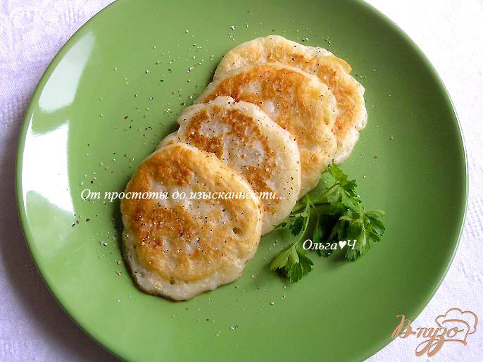 Фото приготовление рецепта: Картофельные оладьи шаг №4