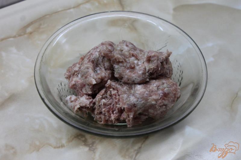 Фото приготовление рецепта: Домашние свиные колбаски в лаваше с тушенными в соевом соусе овощами шаг №1