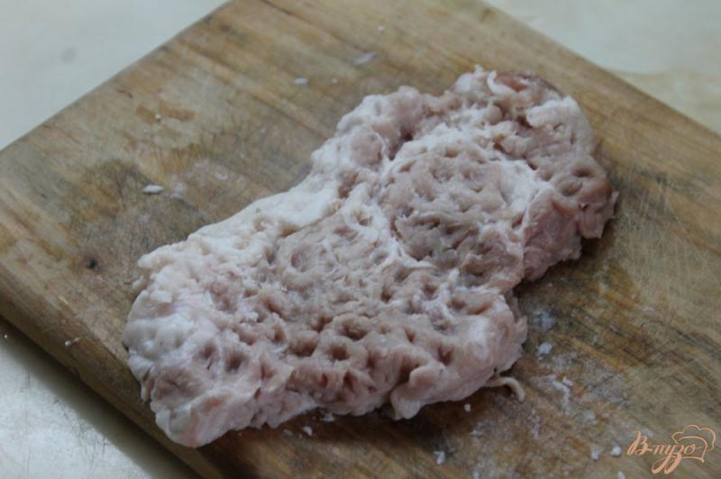 Фото приготовление рецепта: Пряная маринованная свиная вырезка запеченная в фольге шаг №1