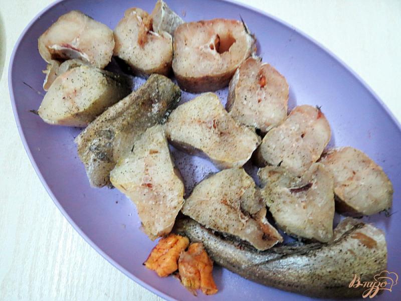Фото приготовление рецепта: Рыба под маринадом шаг №4