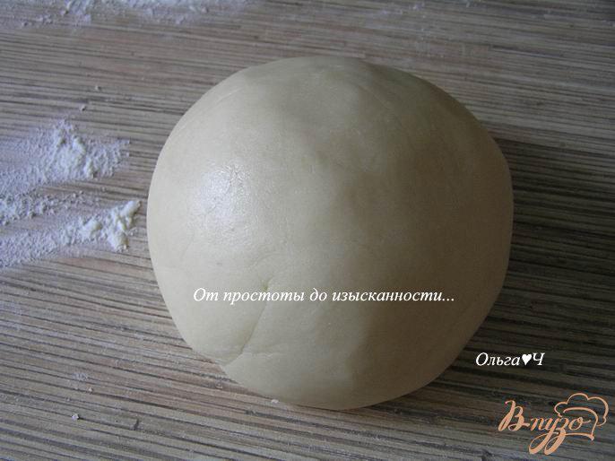Фото приготовление рецепта: Имбирно-лимонное печенье «Ёлочки» шаг №4