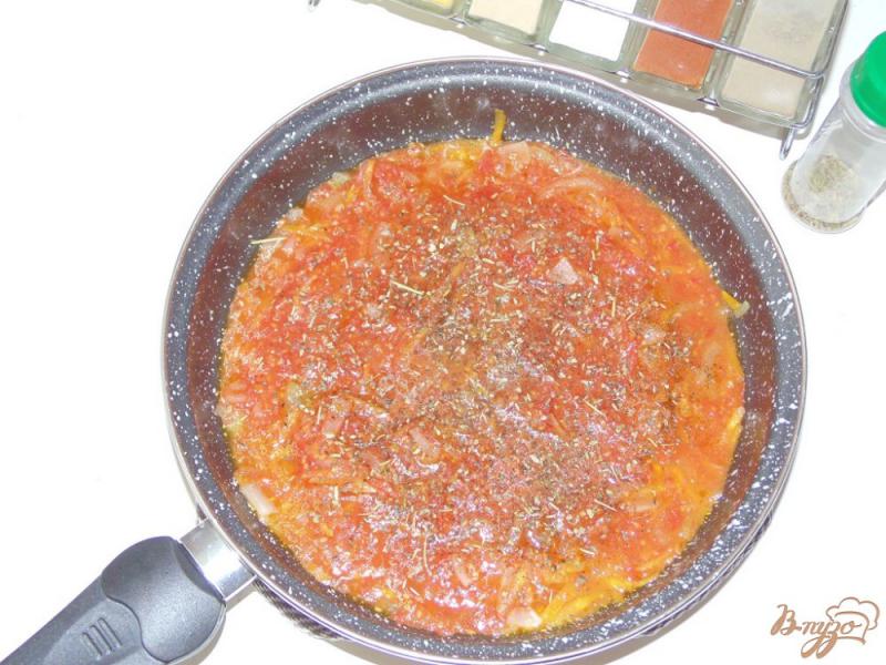 Фото приготовление рецепта: Цветная капуста в томате шаг №4