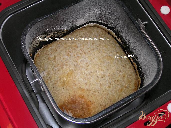 Фото приготовление рецепта: Сырный хлеб с пшеничными отрубями шаг №5