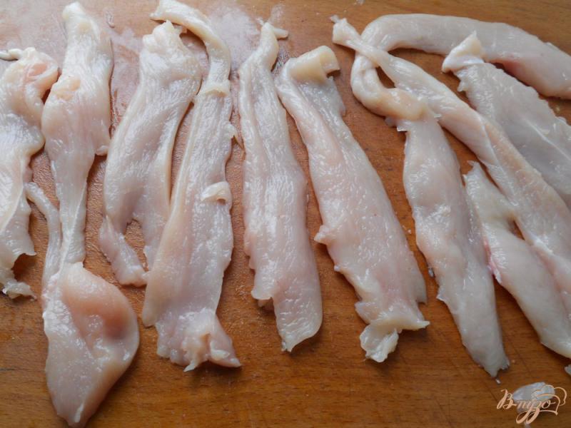 Фото приготовление рецепта: Куриное филе в гранатовом соусе на сковороде шаг №1