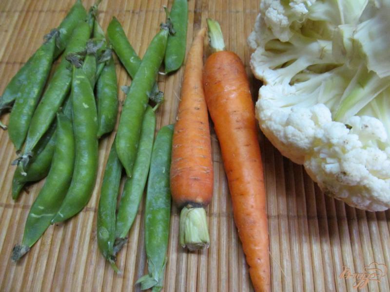 Фото приготовление рецепта: Овощной гарнир из цветной капусты шаг №1