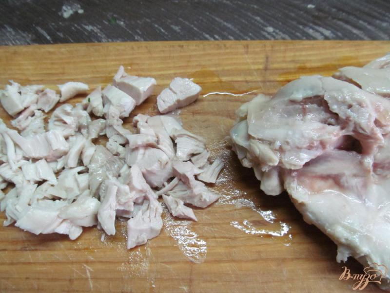 Фото приготовление рецепта: Паста с курицей и перцем шаг №5