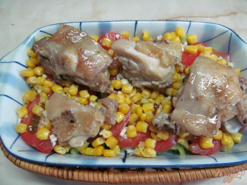 Фото приготовление рецепта: Курица по мексикански шаг №6