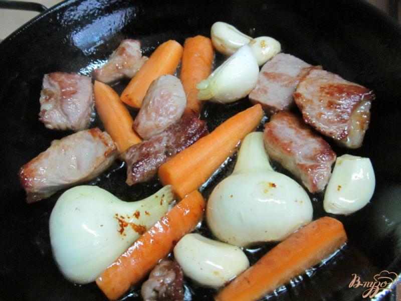 Фото приготовление рецепта: Ювеци из мяса с орзо шаг №4