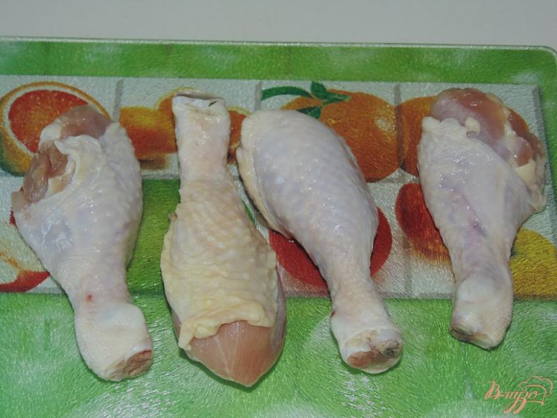 Фото приготовление рецепта: Куриные ножки в сметанно-соевом маринаде с греческими травами шаг №1