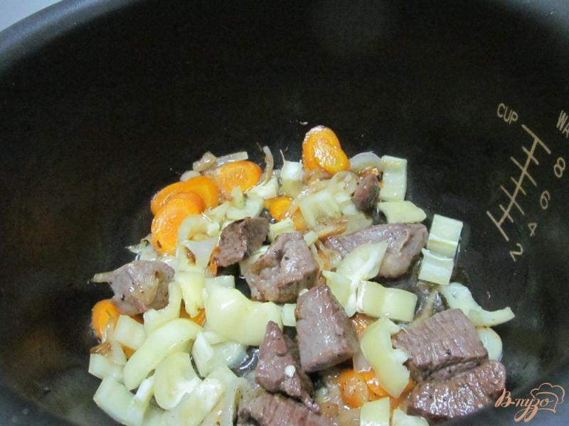 Фото приготовление рецепта: Дымляма с бараниной и картошкой шаг №6