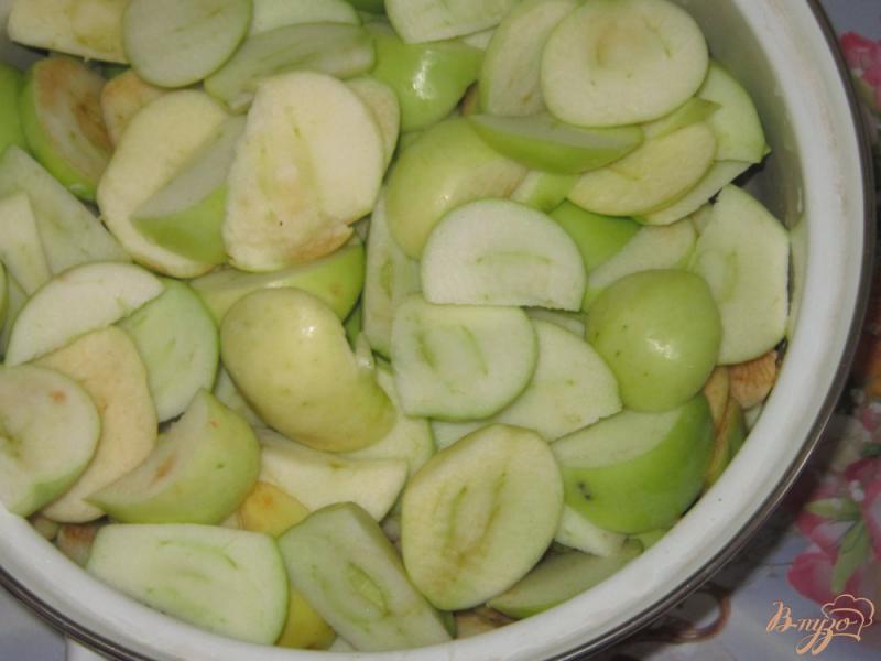 Фото приготовление рецепта: Яблочно-малиновый компот на зиму шаг №1