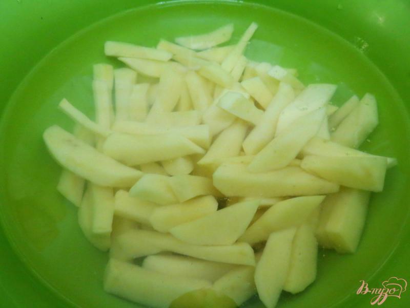 Фото приготовление рецепта: Картофель с грибами шаг №7