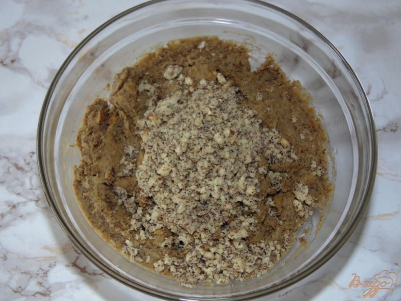 Фото приготовление рецепта: Паштет из коричневой чечевицы с грецкими орехами шаг №8