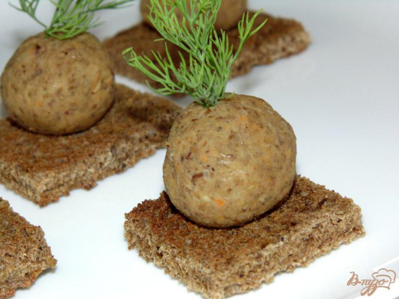 Фото приготовление рецепта: Паштет из коричневой чечевицы с грецкими орехами шаг №9