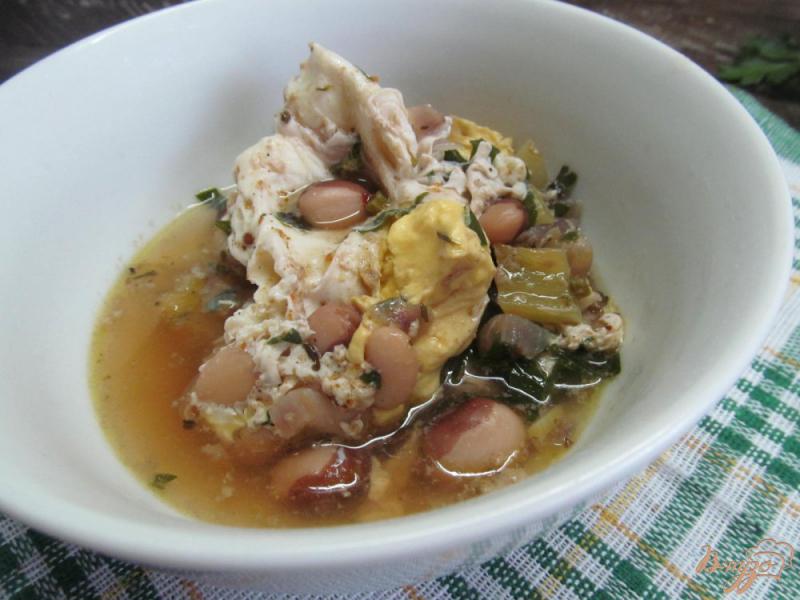 Фото приготовление рецепта: Фасолевый суп из Коста-Рики шаг №9