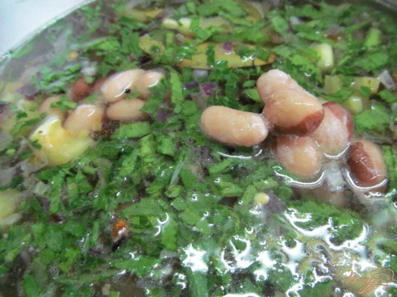 Фото приготовление рецепта: Фасолевый суп из Коста-Рики шаг №7