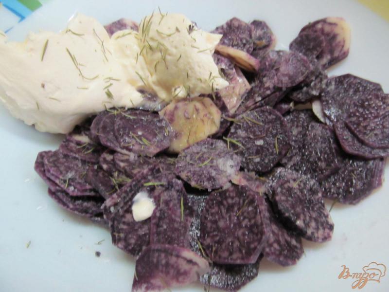 Фото приготовление рецепта: Картофельный гратен шаг №2