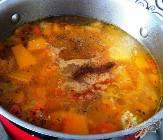 Фото приготовление рецепта: Крем-суп из тыквы шаг №6