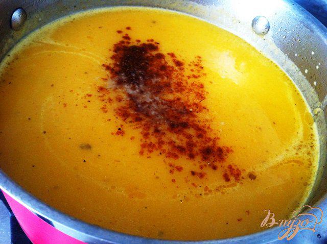 Фото приготовление рецепта: Крем-суп из тыквы шаг №8