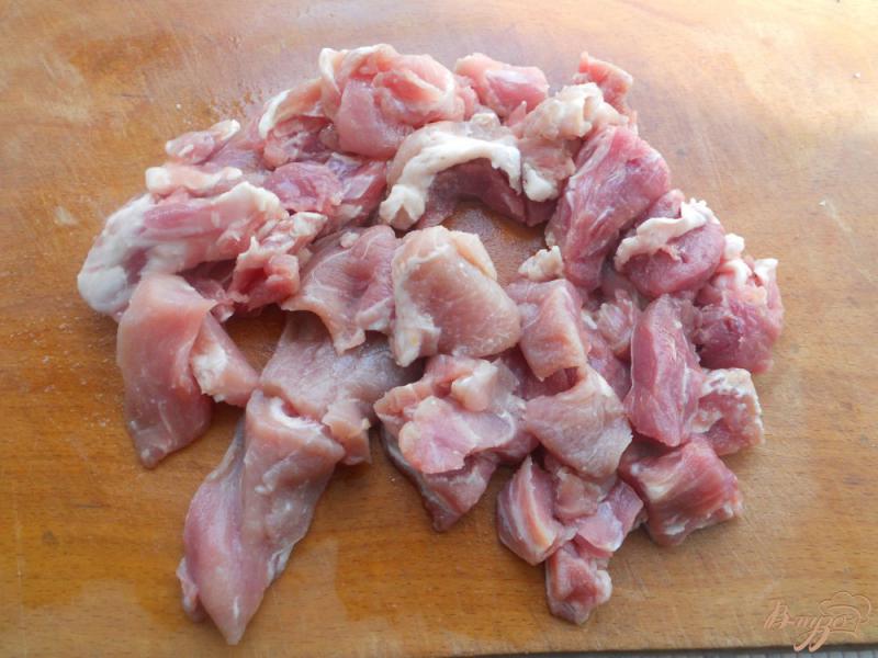 Фото приготовление рецепта: Свинина в кисло-сладком соусе в мультиварке шаг №1