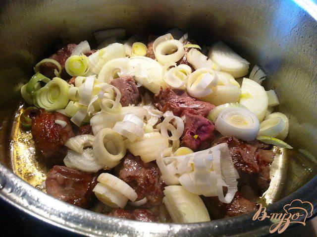 Фото приготовление рецепта: Овощное рагу с телятиной шаг №2