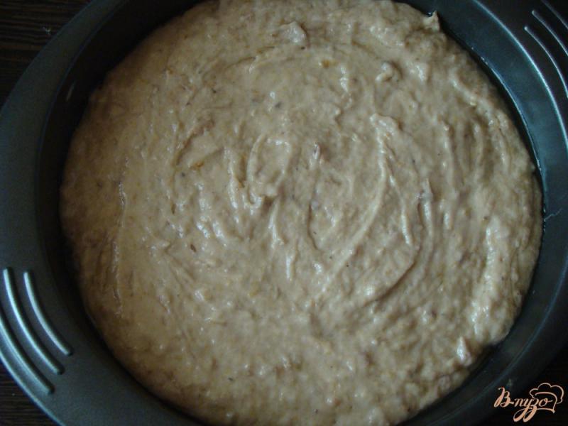 Фото приготовление рецепта: Пирог с фруктами из компота шаг №5