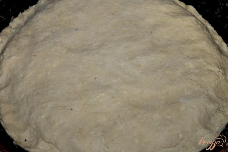 Фото приготовление рецепта: Сырный пирог с луком шаг №14