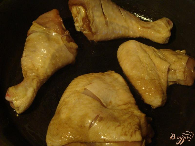 Фото приготовление рецепта: Курица по-азиатски с овощной смесью шаг №4