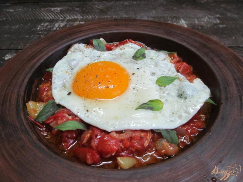 Фото приготовление рецепта: Завтрак в испанском стиле шаг №6
