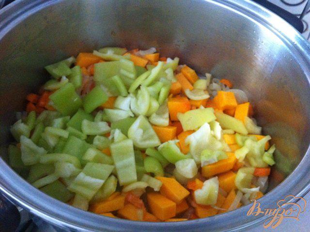 Фото приготовление рецепта: Овощное рагу шаг №5