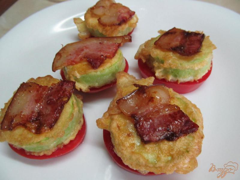 Фото приготовление рецепта: Закуска из баклажана с куриными рулетами шаг №7